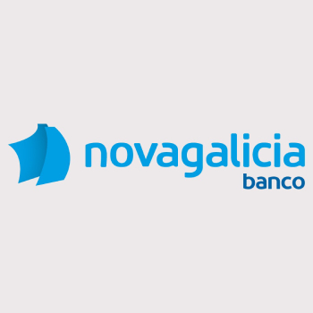 Banco Novagalicia Brand Logo - reference to translation work for various client mailings. Spanish-Portuguese translations by Joana Vicente.