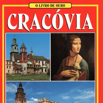 Cover image of the book *Cracóvia* by Grzegorz Rudziński - reference to translation work. Spanish-Portuguese translations by Joana Vicente.