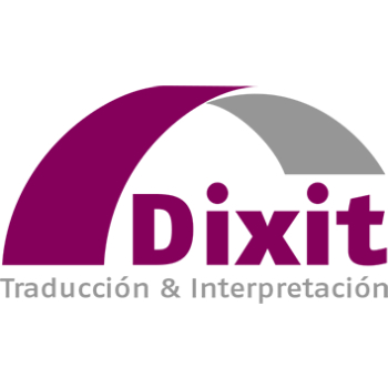 Dixit Company Logo - reference to translation and editing work. Spanish-Portuguese translations by Joana Vicente.
