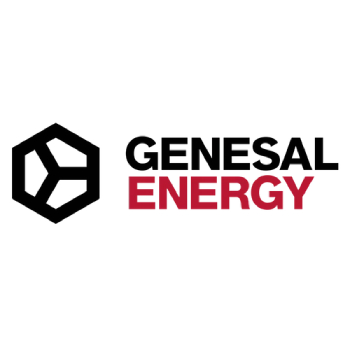 Genesal Energy Company Logo - reference to translation work for brochures, website, etc. Spanish-Portuguese translations by Joana Vicente.