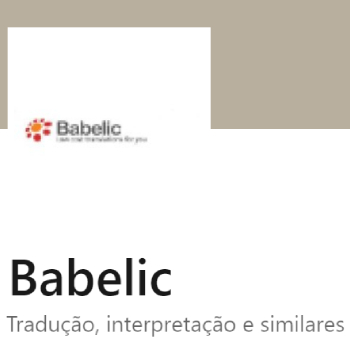 Babelic LinkedIn Page - reference to translation and editing work. Spanish-Portuguese translations by Joana Vicente.