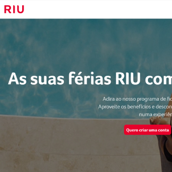 Riu Class Brand Page - reference to various translation work. Spanish-Portuguese translations by Joana Vicente.