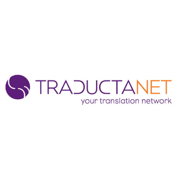 Traductanet Brand Logo - reference to translation and editing work. Spanish-Portuguese translations by Joana Vicente.